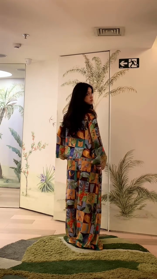 Tropical Print Co-ord Set