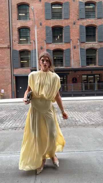 Casual Sophisticated Draped Maxi Dress