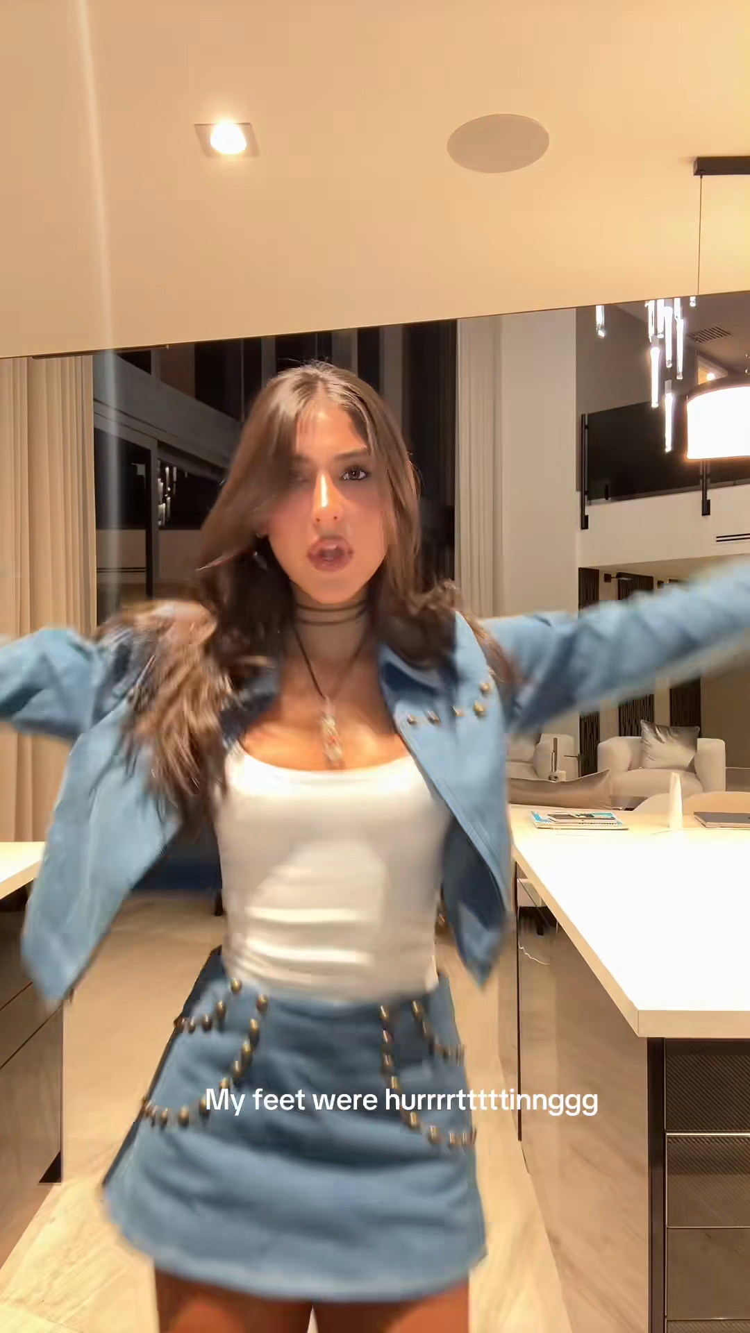 Blue Denim Two - Piece Set