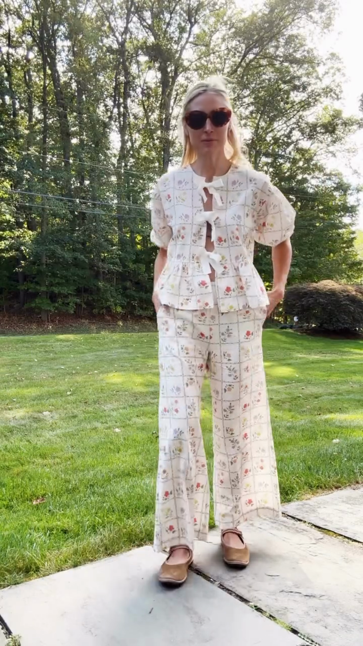 Floral - Print Co - Ord Set