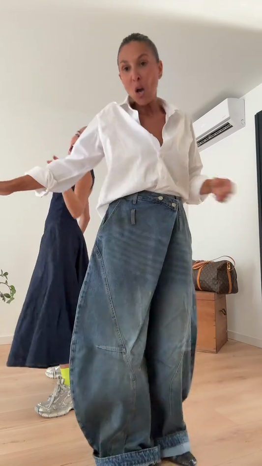 Baggy Blue Denim Jeans